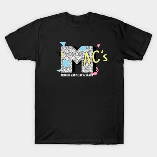 Arthur MAC's 90s TV Black Shirt T-Shirt